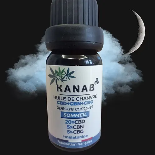 Huile CBD CBN Spécial Sommeil