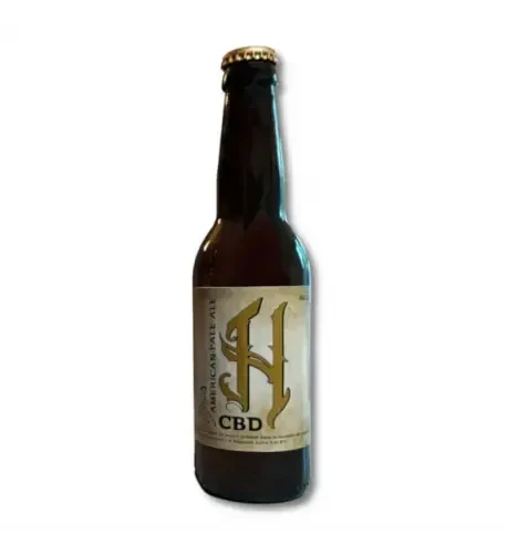 Bière artisanale locale au chanvre et CBD