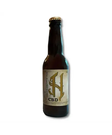 Bière artisanale locale au chanvre et CBD