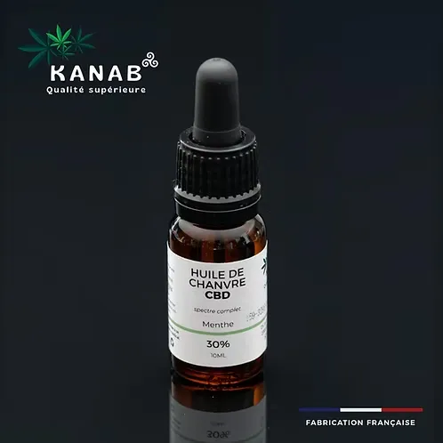 Huile CBD Menthe 30%
