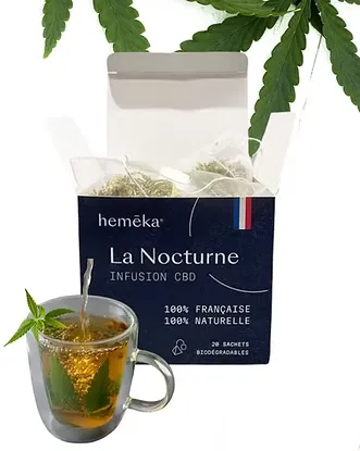 Tisane de CBD sachets "La nocturne"