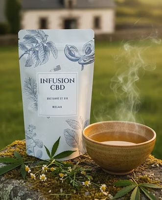 Tisane CBD Bretonne Bio – Chanvre CBD