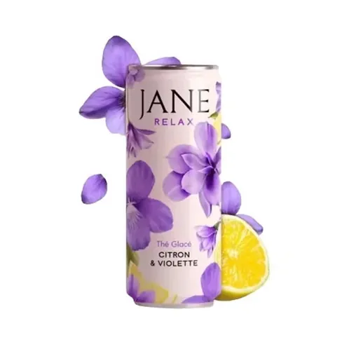 Thé CBD glacé Citron et Violette