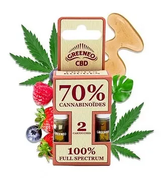 cbd cartouches Fruits Rouges