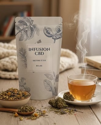 Tisane CBD Bretonne Bio – Chanvre CBD