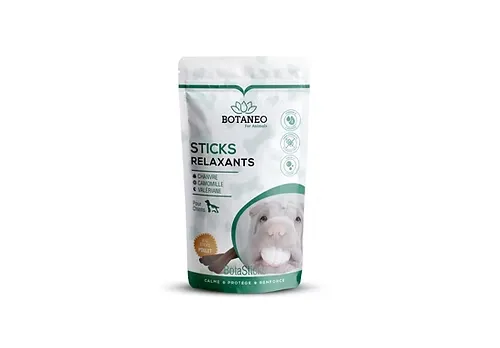 Sticks Relaxants pour Chien saveur poulet par Botaneo