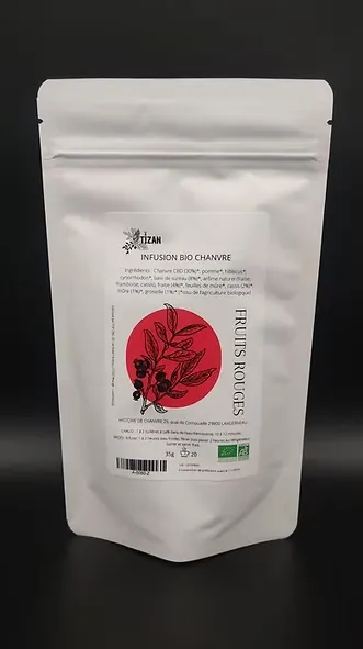 INFUSION BIO FRUITS ROUGES 35G
