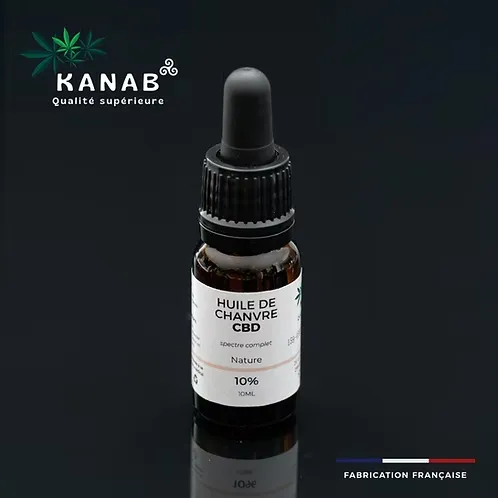 Huile CBD Nature 10%