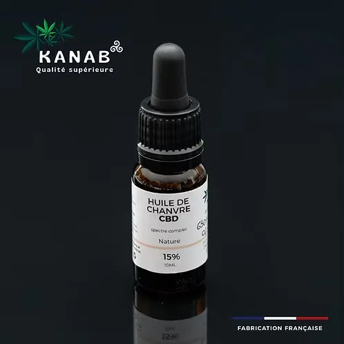 Huile CBD Nature 15%