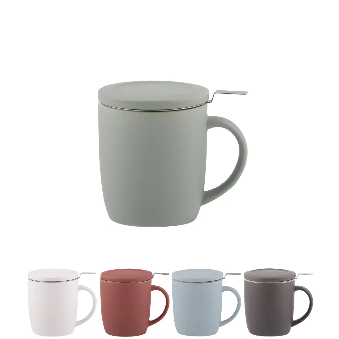 Mug avec infuseur Terracotta rose