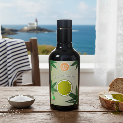 HUILE DE CHANVRE BIO ET LOCALE 250ML
