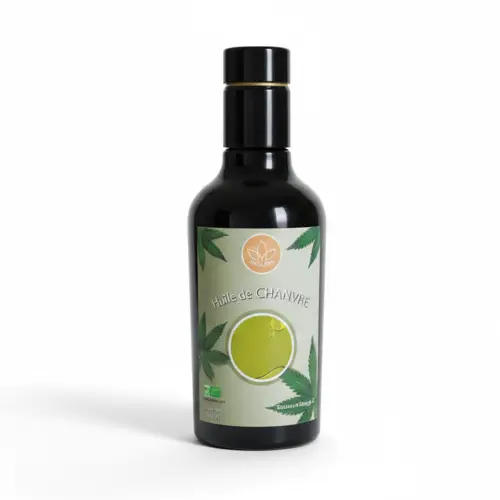 huile de graines de chanvre bio et locale HUILE DE CHANVRE BIO ET LOCALE 250ML