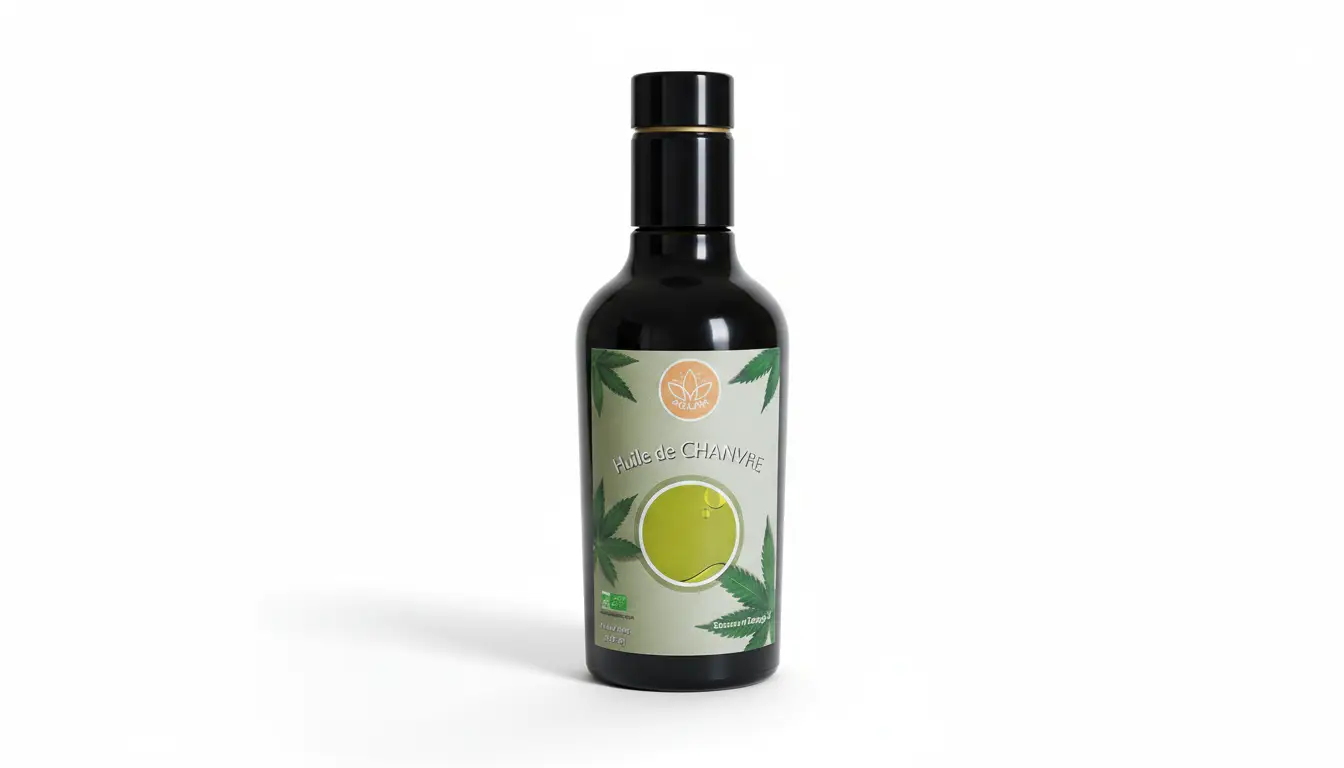 HUILE DE CHANVRE BIO ET LOCALE 250ML