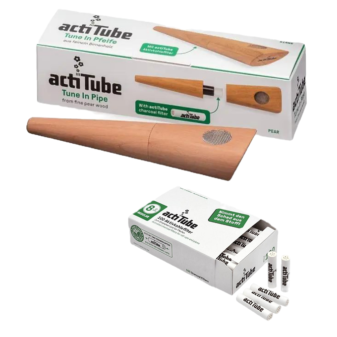 pack pipe actitube + filtres 8mm