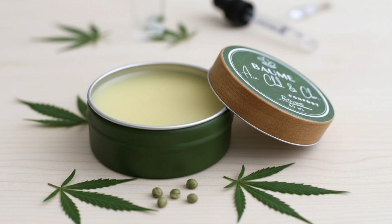 Baume CBD douleur