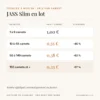 Prix dégressifs des feuilles JASS : de 1 € à 0,33 € le carnet