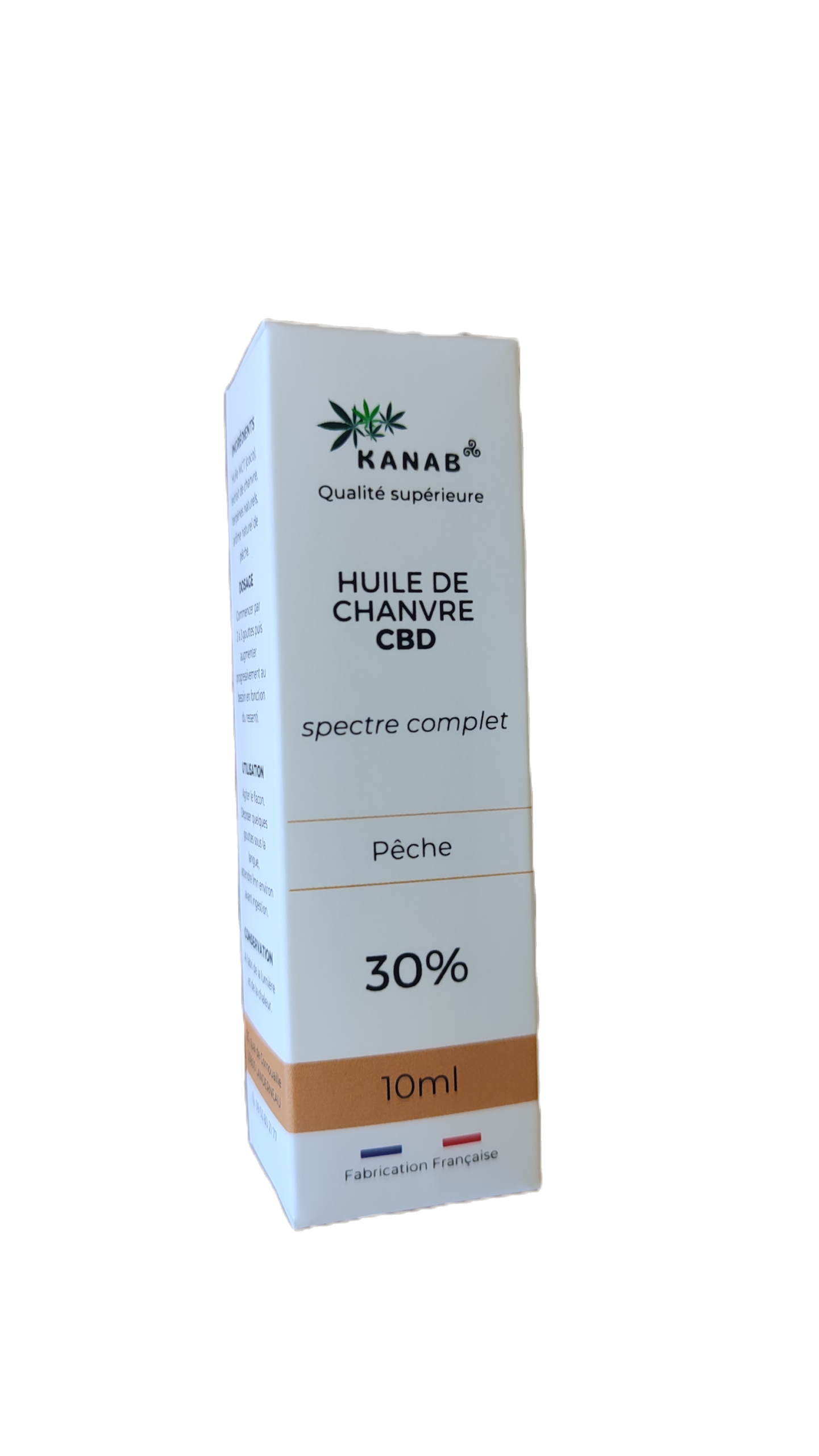 packaging huile cbd Kanabzh