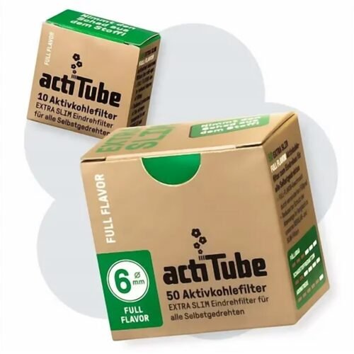 Filtres Actitube 6 mm — accessoire CBD, Histoire de Chanvre