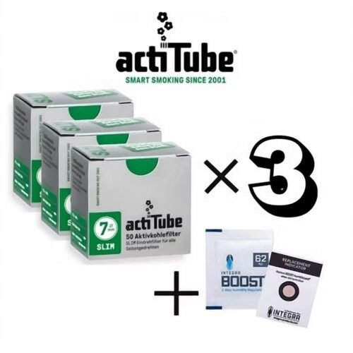 Pack Actitube 7MM x3 — Accessoire CBD, Histoire de Chanvre