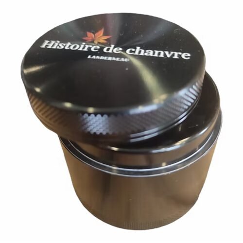 hdc-hd-1341 Grinder aluminium — accessoire CBD, Histoire de Chanvre