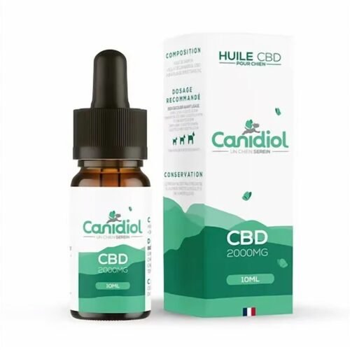 Huile CBD pour chien 20 % Canidiol® – 10 ml