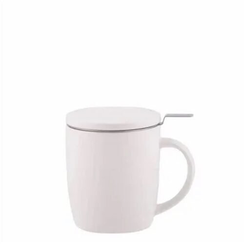Mug avec infuseur blanc — Infusion CBD, Histoire de Chanvre
