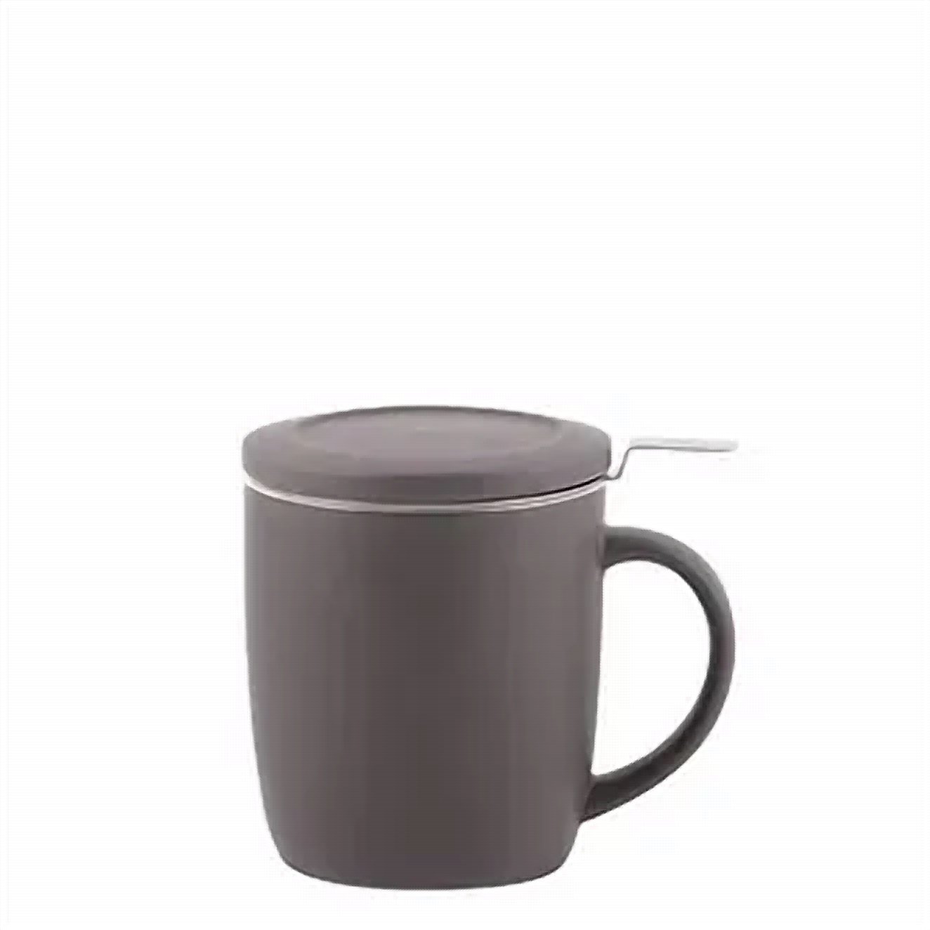 Mug avec infuseur Noir — Infusion CBD, Histoire de Chanvre