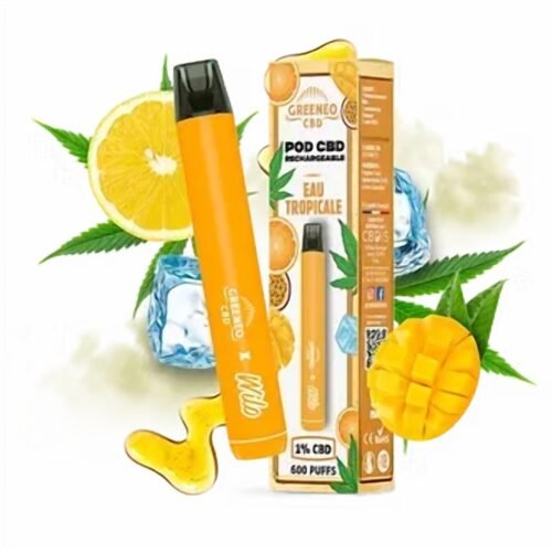 Pod CBD Tropical — Cigarette électronique CBD, Histoire de Chanvre
