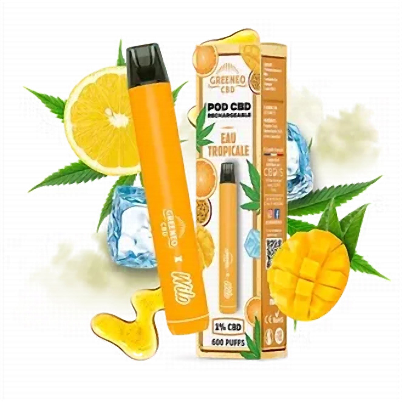 Pod CBD Tropical — Cigarette électronique CBD, Histoire de Chanvre
