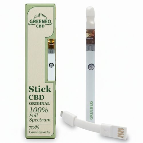 Stick CBD Distillat 70% Nature — Cigarette électronique CBD, Histoire de Chanvre