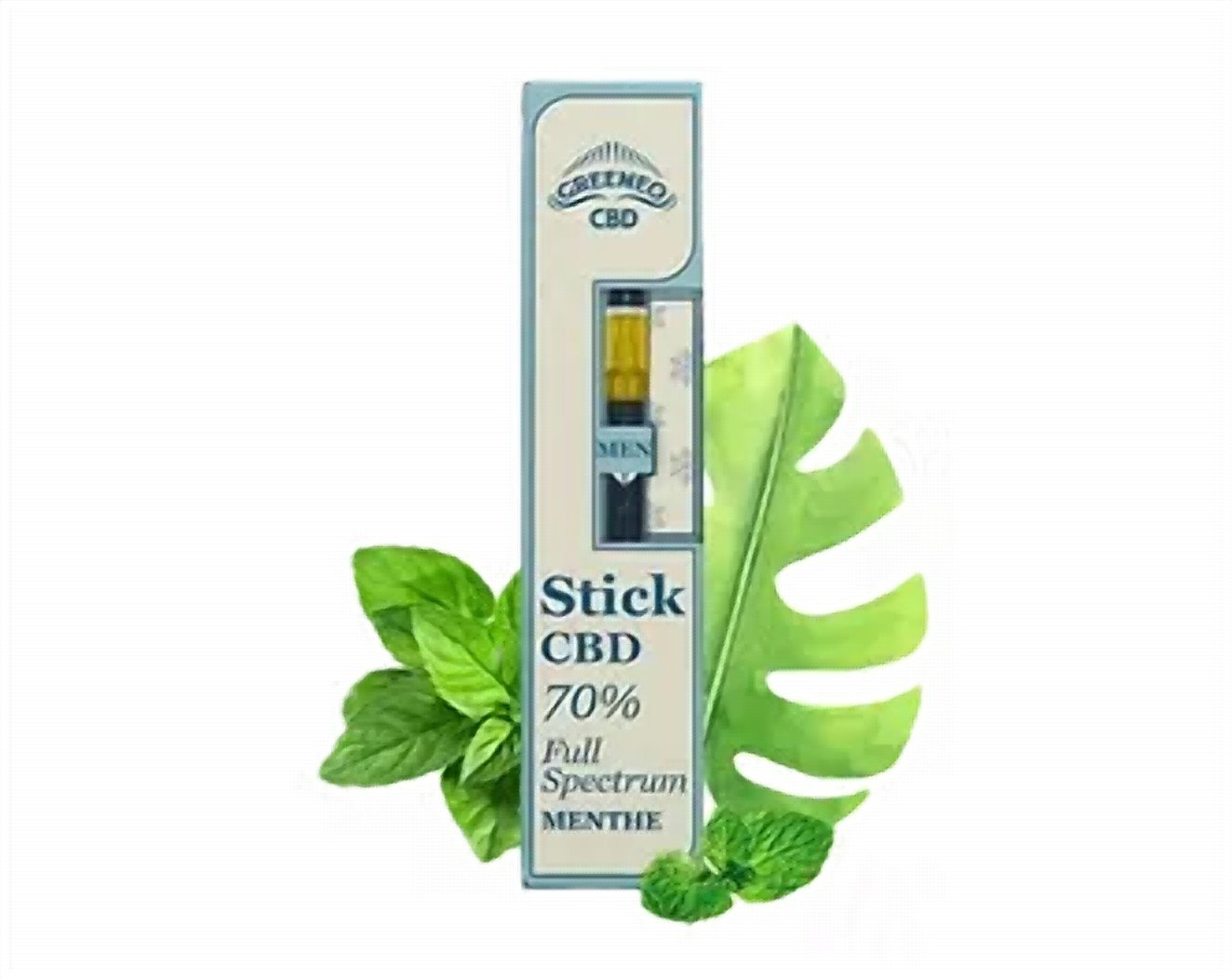 hdc-hd-2482 Stick CBD Distillat 70% Menthe — Cigarette électronique CBD, Histoire de Chanvre