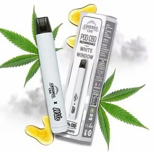 cbd pod White-Widow — Cigarette électronique CBD, Histoire de Chanvre