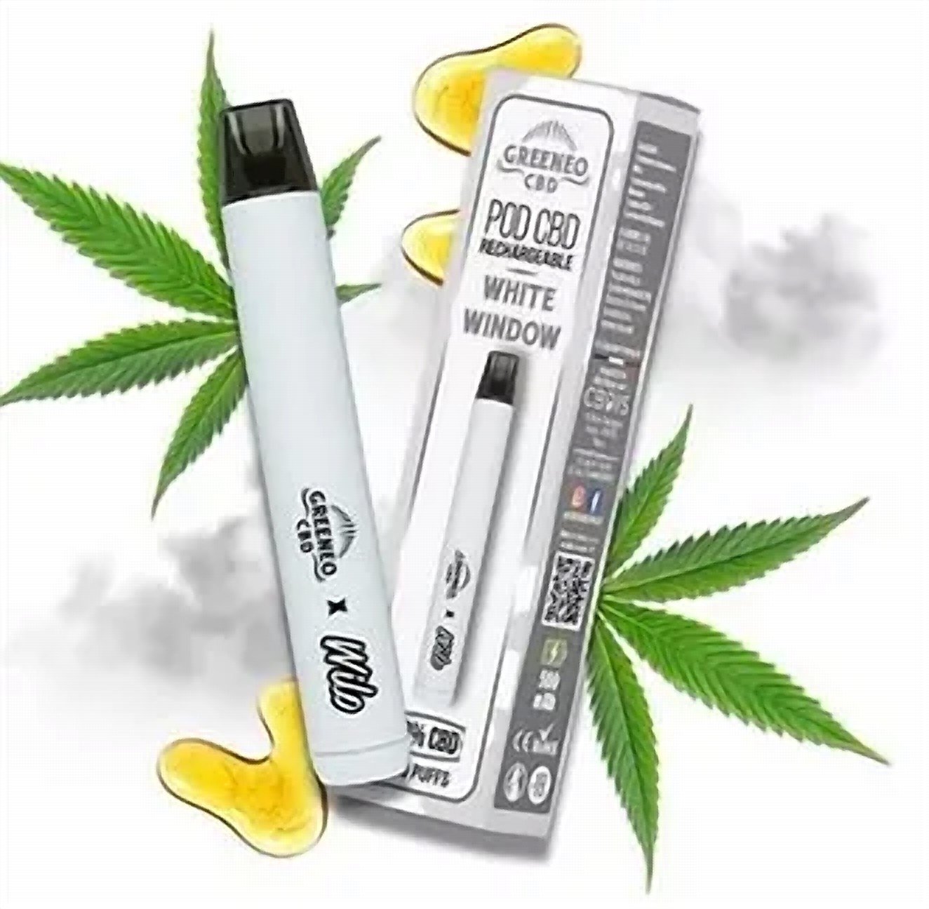 cbd pod White-Widow — Cigarette électronique CBD, Histoire de Chanvre