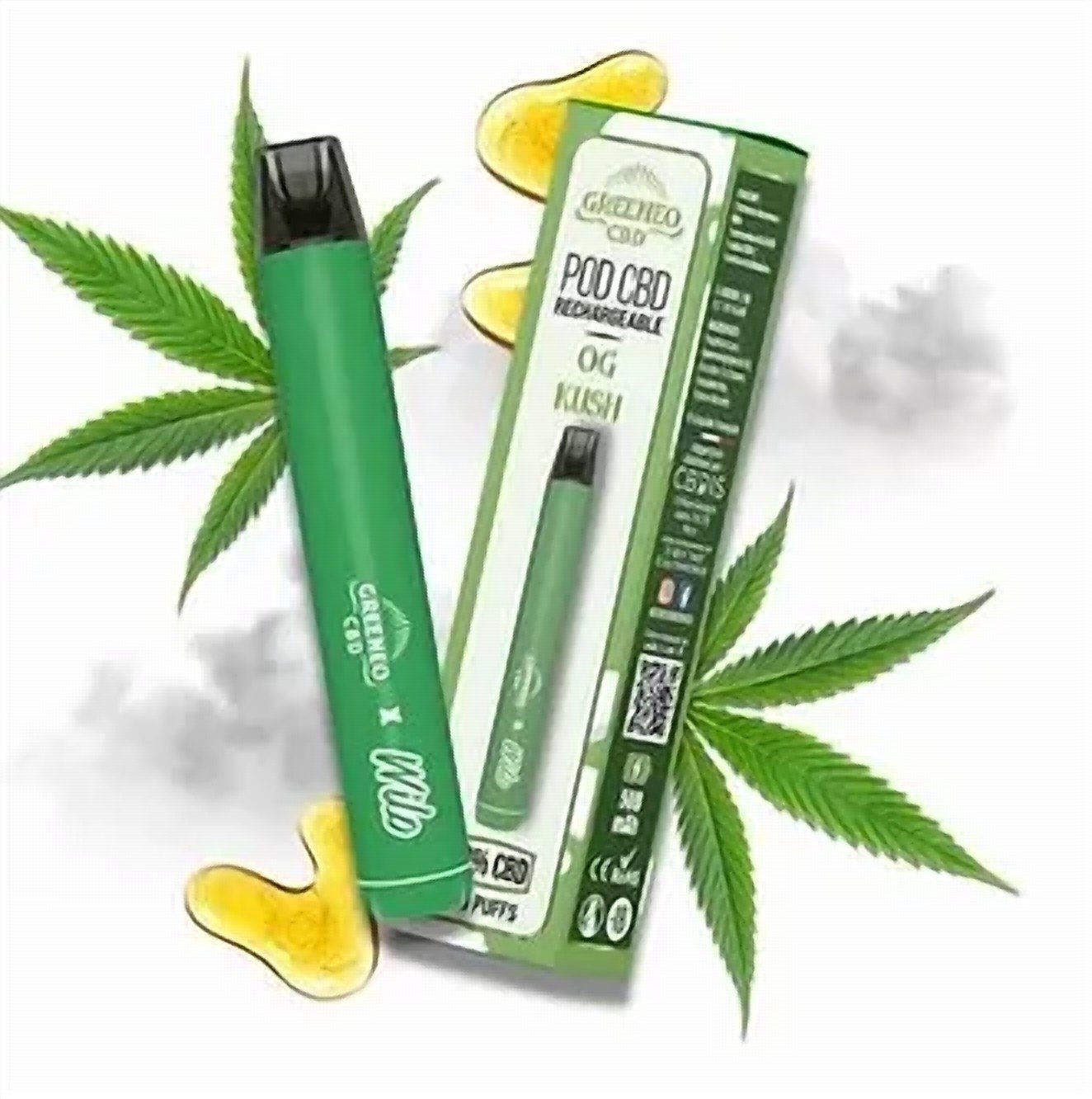 hdc-hd-2489 Pod de cbd OG Kush — Cigarette électronique CBD, Histoire de Chanvre
