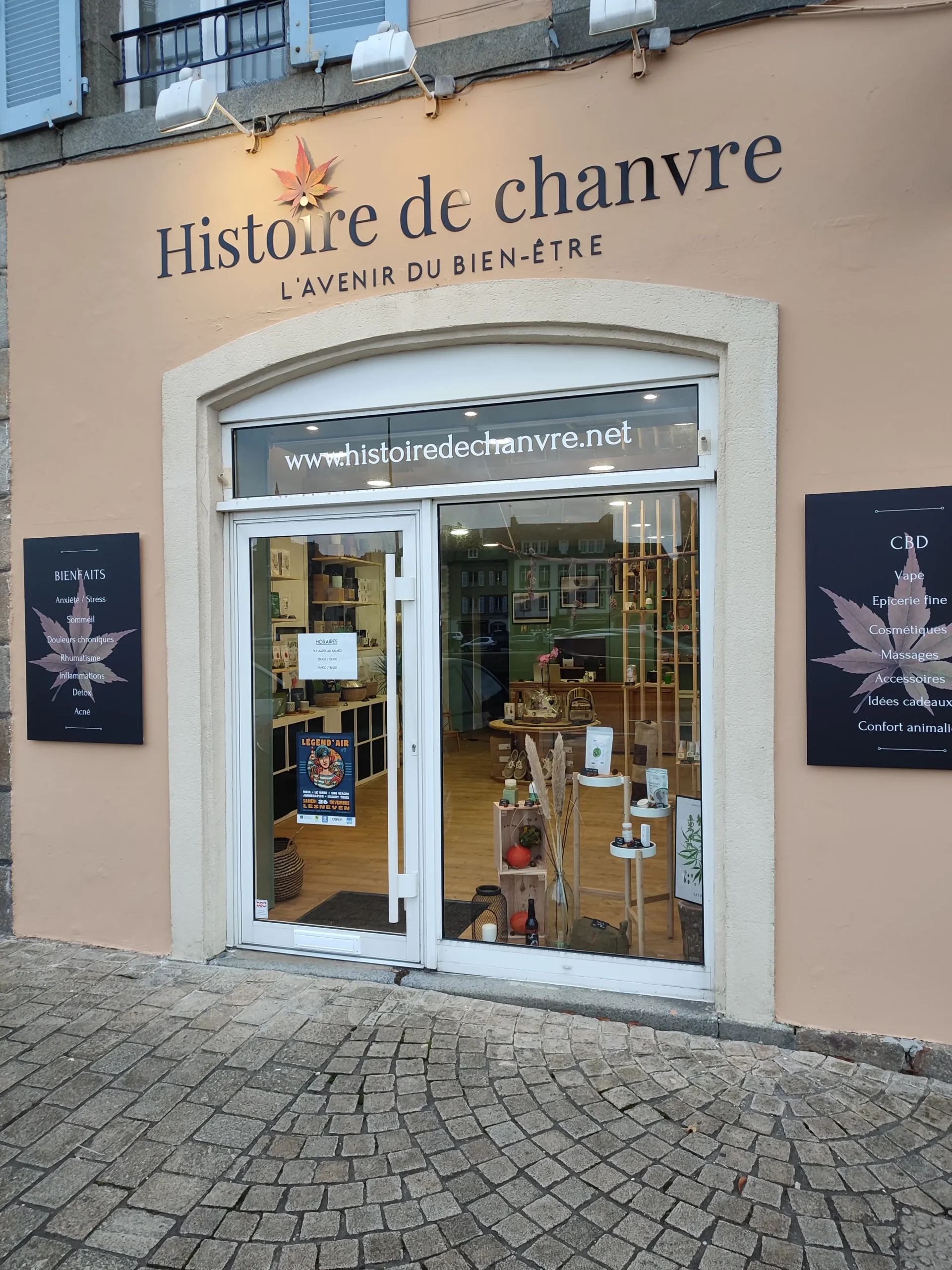 CBD Histoire de chanvre à Landerneau