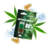 Cartouche vape pen CBD Amnesia 1 ml Greeneo, recharge 80 % de cannabinoïdes