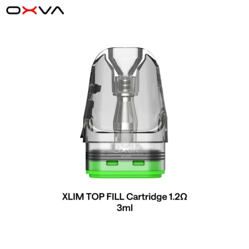 Cartouche Xlim Top Fill 1,2 Ω 3 ml OXVA, résistance adaptée au e-liquide CBD
