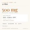 Profil de l’e-liquide CBD 3x Filtré Greeneo : 500 mg, extrait complet de chanvre, notes boisé · résineux · épicé