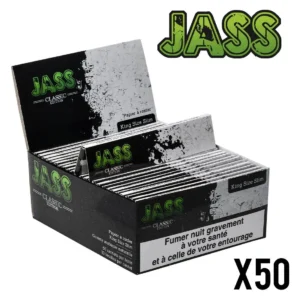 Boîte de 50 carnets de feuilles à rouler JASS Slim