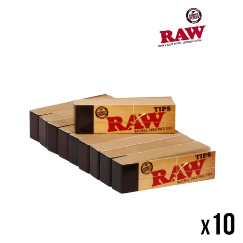 Lot de 10 carnets de filtres carton RAW Lot de 10 carnets de filtres carton RAW