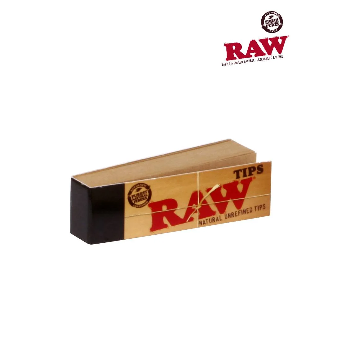 Filtres carton RAW Tips, carnet de 50