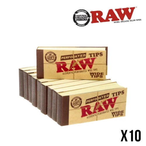 Lot de 10 carnets de filtres RAW Wide Lot de 10 carnets de filtres RAW Wide