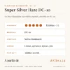 Super Silver Haze DC-10 : fleur CBD augmentée au DC-10, sativa dominante, arômes citronnés et épicés, puissance extrême