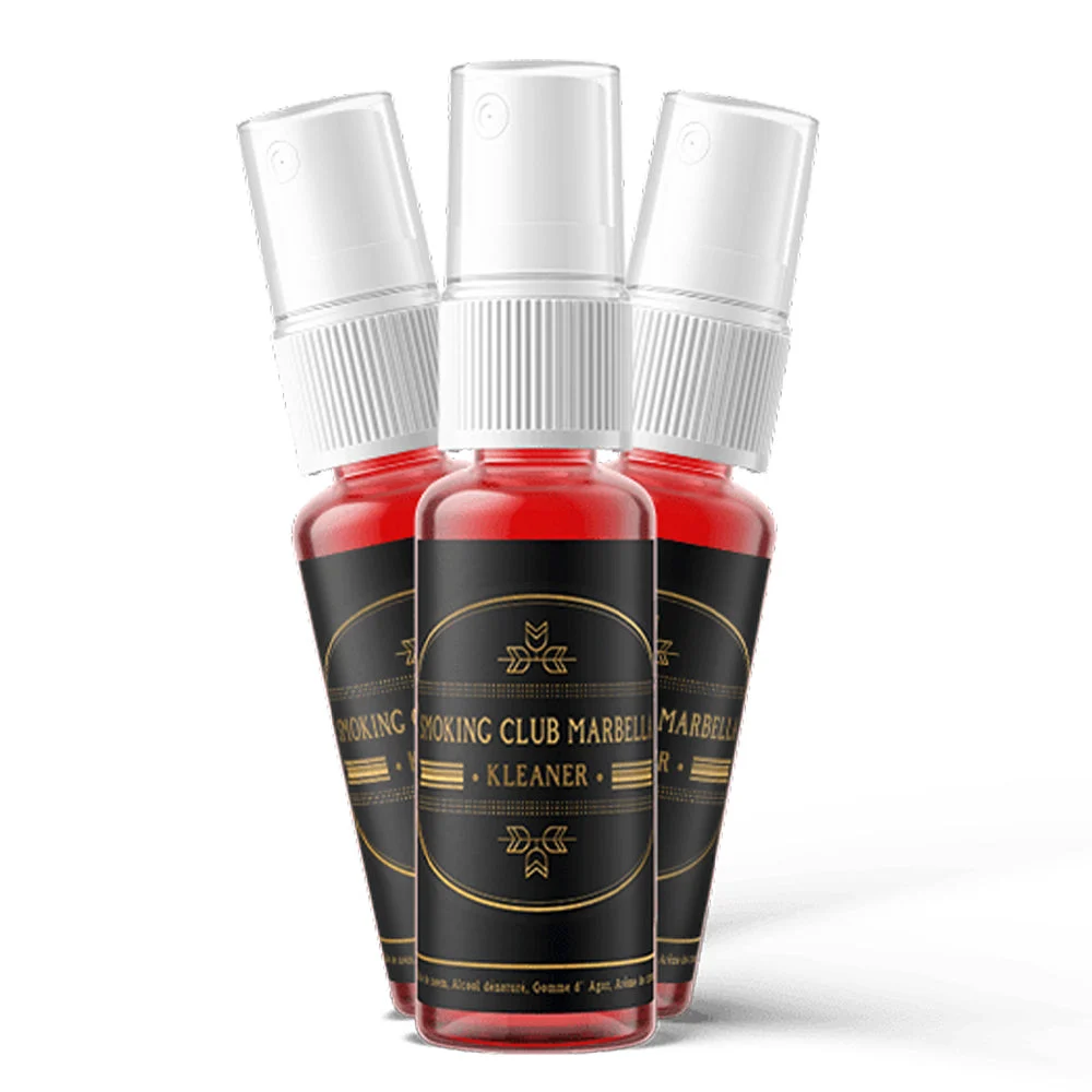 Lot de sprays Kleaner Smoking Club Marbella