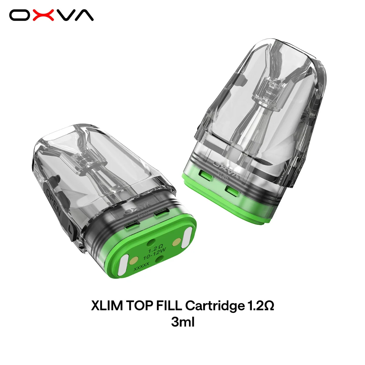 Cartouches Xlim Top Fill 1,2 ohm OXVA compatibles Xlim Go 2