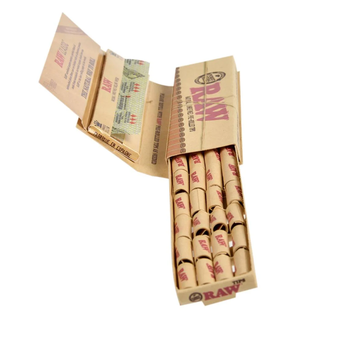 Tiroir à tips préroulés du carnet RAW Slim