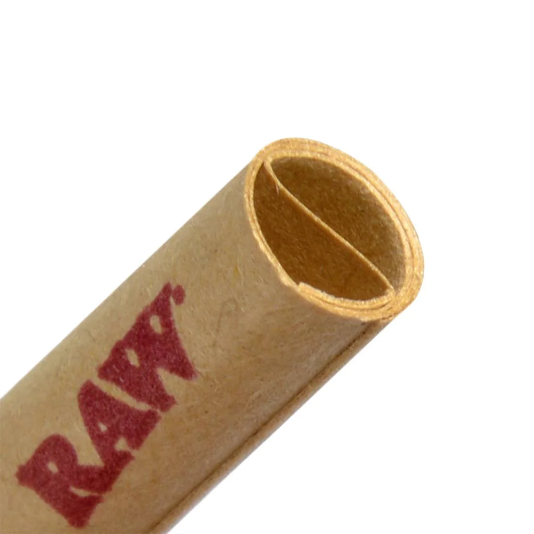 Gros plan d’un tip préroulé RAW